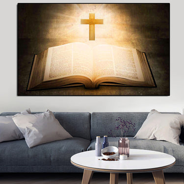 'The Word' Art Deco Canvas Painting